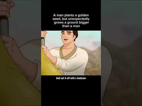 A man planted a golden seed.... watch interesting full #story #lessonablestory #motivation #gold