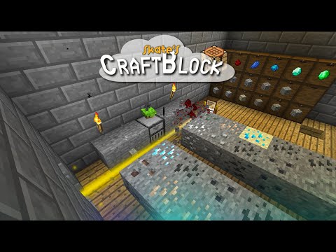 Automatische Erzproduktion! ☁️ skate's CraftBlock #044