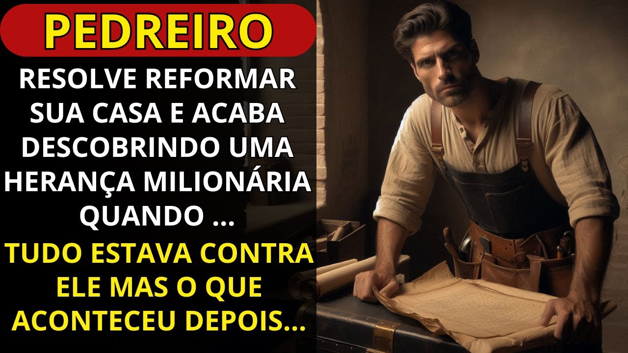 PEDREIRO RESOLVE REFORMAR SUA CASA E ACABA DESCOBRINDO UMA HERANÇA MILIONÁRIA QUANDO ...