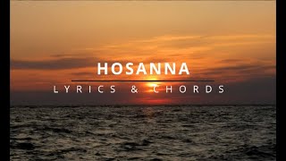 HOSANNA Lyrics & Chords - Hillsong