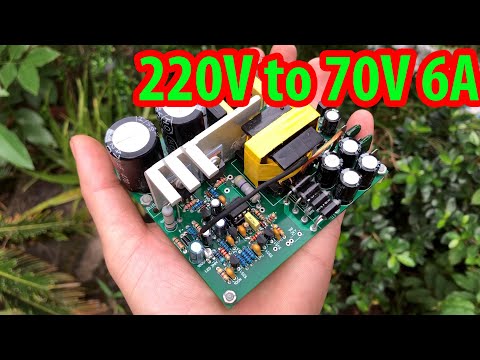 Reuse OLD PC power supply, make  pulse transformer 220V to 70V 6A