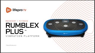 Rumblex Plus 4D Vibration Plate (Blue)