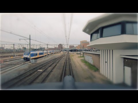 Vibrant Train HYPERLAPSE HOLLAND Amsterdam - Amersfoort