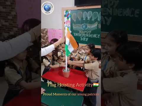 Our little stars of Class 1 celebrated Independence Day with great enthusiasm & patriotic spirit.