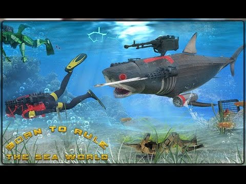Hungry Shark Robot Transform Android Gameplay