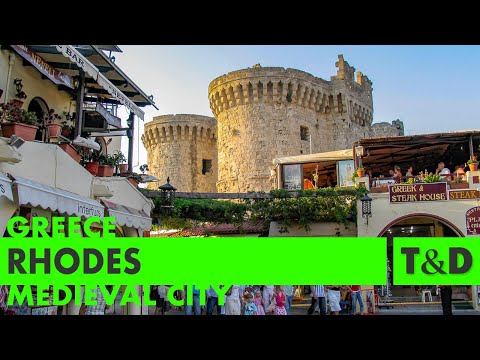 Dokumentation über die mittelalterliche Stadt Rhodos 🇬🇷 Griechenland