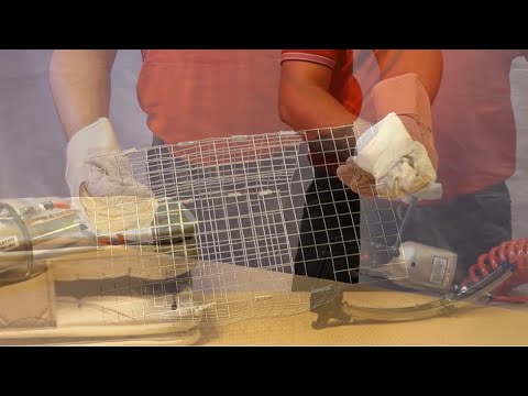 Kaymo Pneumatic Clipper PRO-M66 Application Video | Special Applications: Mattress, Cage, Barbwire |