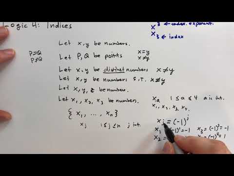 Logic 4 Indices Basic Mathematics
