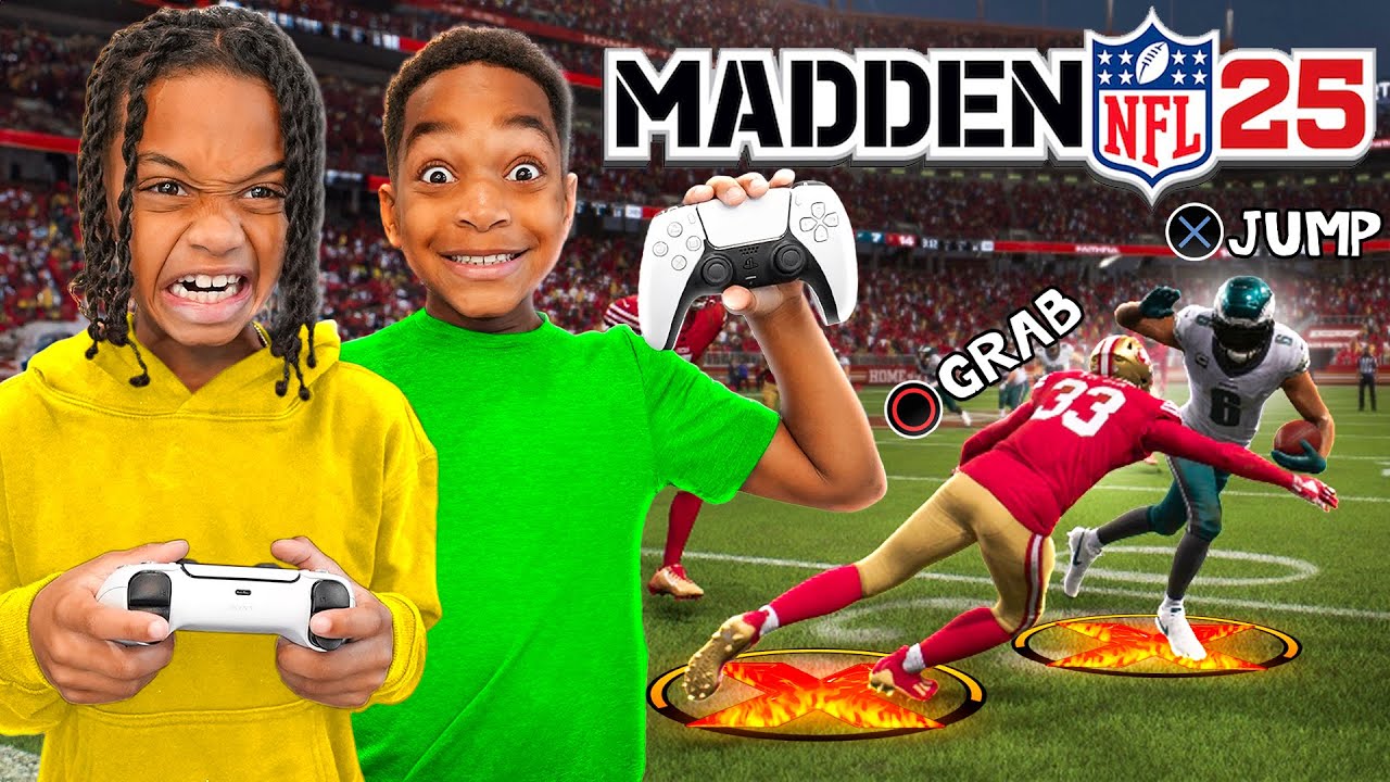 DJ VS KYRIE IN MADDEN 2025 FOOTBALL GAME!