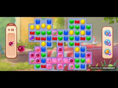 Homescapes level 849. NOboosters