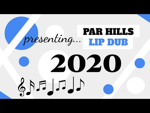 2020 Parsippany Hills High School Lip Dub