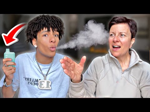 VAPE PRANK ON STRICT MOM “I’m Addicted”