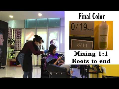 CX025 How To Reach Ash Blonde Color | MaryKDefrancia