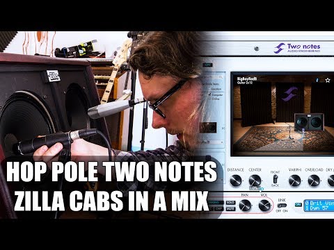 Zilla Cabs demo for Two Notes Wall of Sound + Torpedo - Mixing 14 guitars!