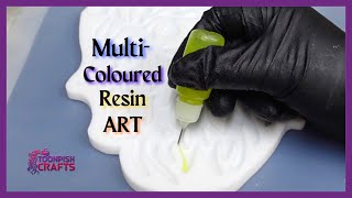 A technique to      S E P A R A T E      your colours in resin