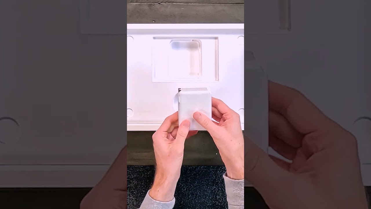 Unboxing Apple's M3 MacBook Pro in Space Black #shorts
