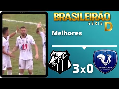 SANTOS AP 3 X 0 SINOP MT | BRASILEIRAO SERIE D | MELHORES MOMENTOS 17/11/20