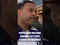 NYPD sees record number of officers eyeing retirement