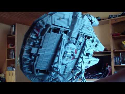 Lego 75192 Millennium Falcon vertical stand