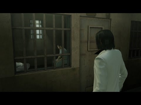 Nishiki cheers Kiryu up in prison