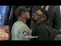 ANTHONY JOSHUA & JARRELL MILLER BOTH PISSED OFF DURING PRESS CONFERENCE FACE OFF IN LONDON