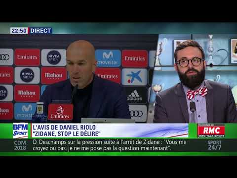After Foot du jeudi 31/05 - Partie 3/6 - L'avis tranché de Daniel Riolo sur Zidane