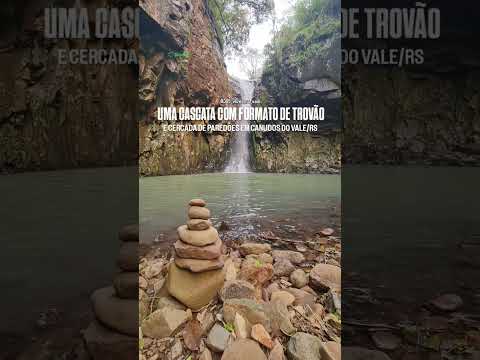 CHARME NATURAL | Veja a bela Cascata do Trovão de Canudos do Vale