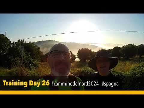 TRAINING DAY 26 #camminodelnord2024