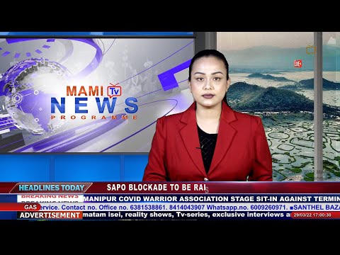 MAMI TV PRIME TIME ENGLISH NEWS ||  2 APRIL 2022  || 5:00 PM