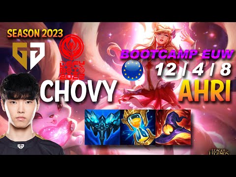GEN Chovy AHRI vs ANNIE Mid - BOOTCAMP EUW Ranked - MSI 2023