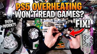 Fixing a Broken PS5 That Sounds Like a Jet Engine and Won't Read Discs
