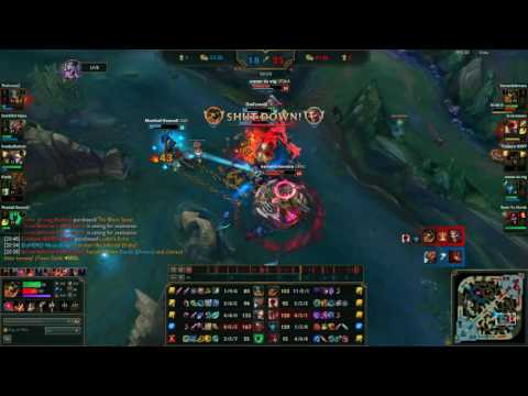 Renekton Quadra-kill full lethality build