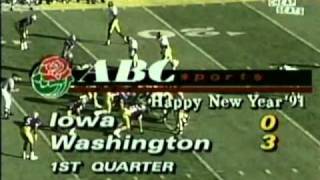 Cheap Seats 1991 Rose Bowl Washington vs Iowa PART1/2