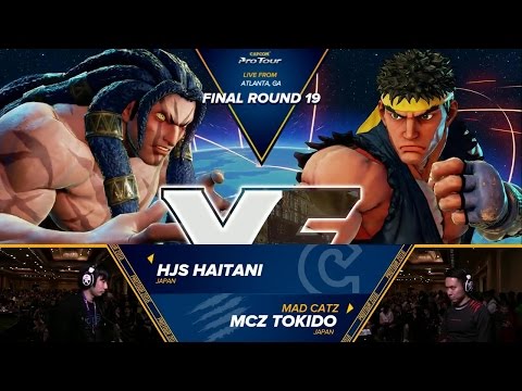 SFV: MJS Haitani vs MCZ Tokido - Final Round 19 Top 8 - CPT 2016