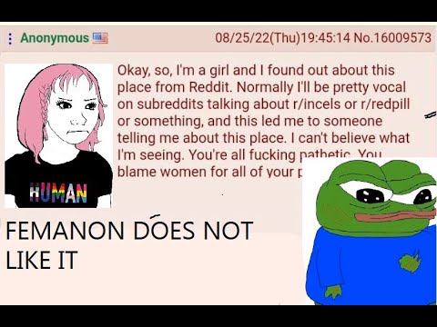 Femanon Doesn't Like 4chan Attitude - 4chan Stories - greentext #LesArchivesDesAnons #shorts