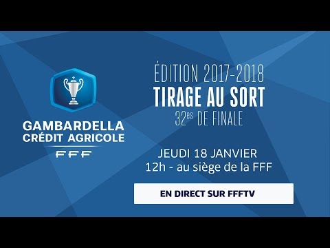 Jeudi, Coupe Gambardella-CA : tirage au sort des 32es de finale en direct (12h00)