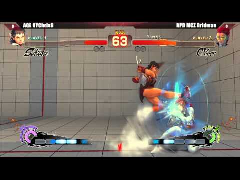 SSF4 AE2012 Top 8 AGE NYChrisG vs RPD MCZ Gridman - East Coast Throwdown V