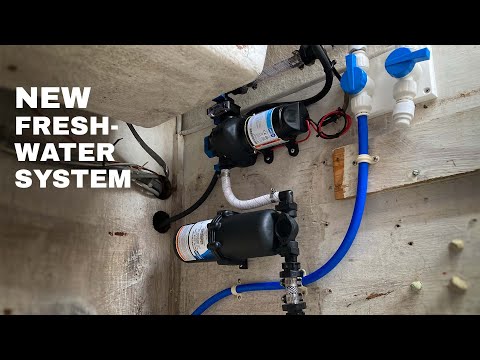 Installing a New Freshwater System on our Sailboat | SailBros Ep. 59