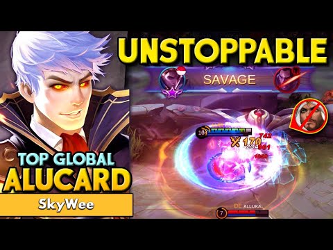 SAVAGE! Killing Machine Alucard! Top Alucard SkyWee Gameplay 2021 | SkyWee Alucard Best Build MLBB