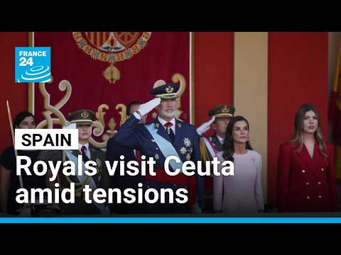 Spanish royals visit crisis-hit Ceuta amid diplomatic tensions