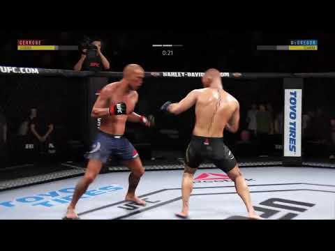 Destroyer0213 Mcgregor vs McGregor Korean Zombie And Cerrone! All Finishes! Brutal Head Kick KO!
