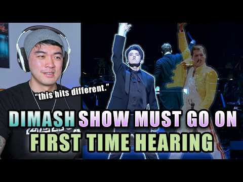 Dimash - Show Must Go On (Live @ Virtuosos) | Rock Singer Vocal Analysis & Reaction