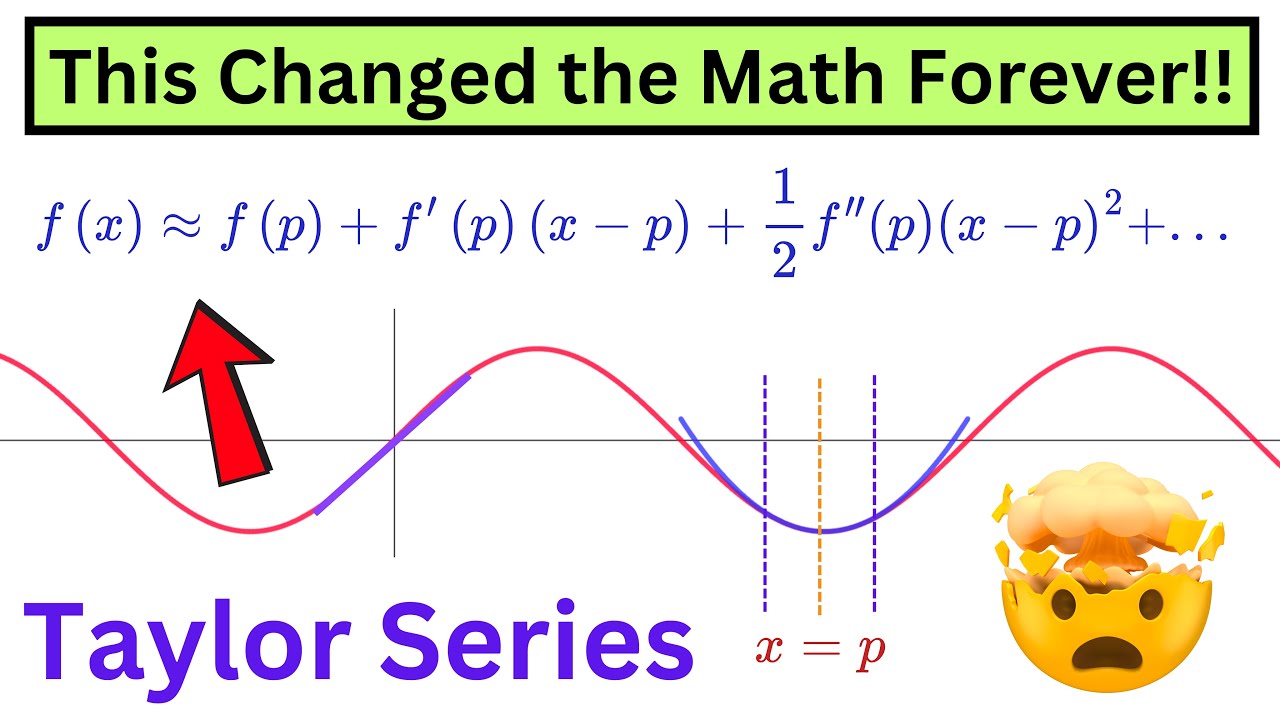 Best Explanation of Taylor Series on Internet!