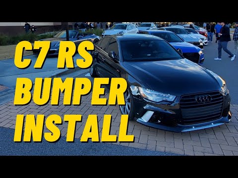 Audi C7 RS Bumper Install Guide (A6/A7/S6/S7) | Canadian Auto Performance