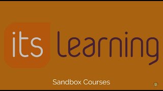 Creating Sandbox Courses