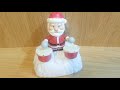 Santa Animated Playing Drums With 4 Christmas Songs