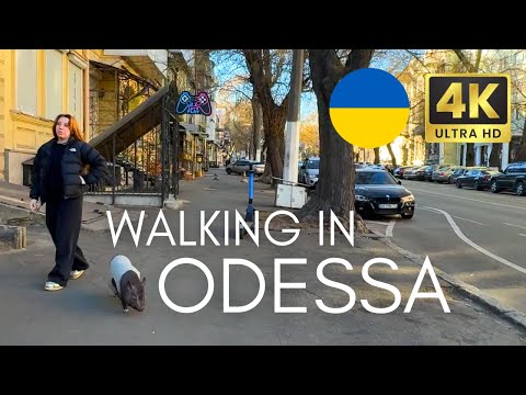 What Does Odessa REALLY Look Like in 2025? | 4K Virtual Walk in the City Center