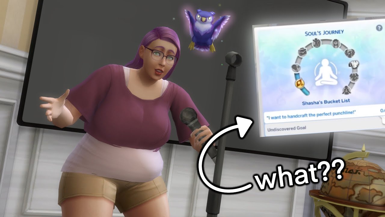 my sim wants to become a comedian and im afraid | 100 Baby Challenge Ep. 39 | Sims 4