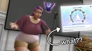my sim wants to become a comedian and im afraid | 100 Baby Challenge Ep. 39 | Sims 4