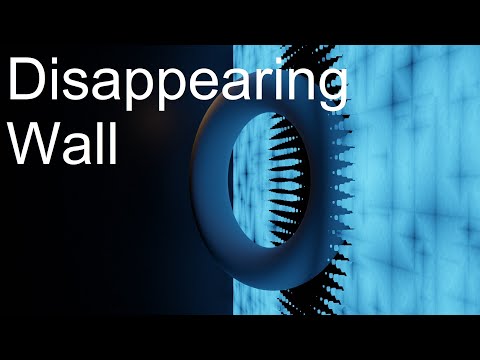 Procedural Disappearing Wall/Door Tutorial | Blender Geometry Nodes